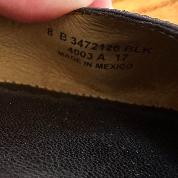 Frye Carson Ballet Flat - Black Size 8 - Picture 4 of 8